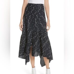 3.1 Phillip Lim Skirt | Black and White Polka Dot Women's Skirt